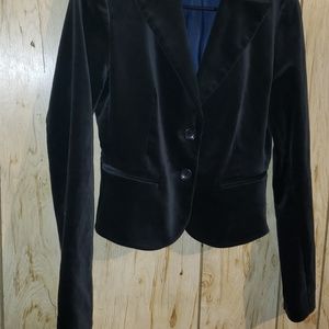 Express velvet blazer